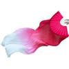 BTRYLDCFA Ventaglio per Danza del Ventre 1PC 150 Centimetri di Lunghezza Extra Lungo Testa Galleggiante Doppio Lato Raso Fan Ballerino Pratica Imitazione Puntelli Ventagli di Seta(Color 6)