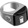 Generic Tasbeeh Digital - Anello contatore di preghiera con , tracker di recitazione con display, promemoria intelligente di Salah | Worship Clicker, strumento del islamico, anello dhi