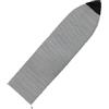 FABULETTA Custodia per tavola da surf spessa impermeabile con fodera in flanella a righe per protezione da surf nei colori nero, bianco, blu o rosa, dimensioni 180 cm (C)