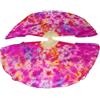 OZLCUA Ventagli di Danza Ventre Ventagli Corti di Danza del Ventre in Seta 1 Pezzo for Mano Sinistra for Destra Colori Misti Costole Accessori for La(Color 2,50cm)