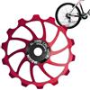 yupeuooe Puleggia del deragliatore Posteriore della Ruota - Puleggia del deragliatore Posteriore della Bicicletta, in Ceramica Leggera, 14T/15T/16T, Resistente agli Urti per