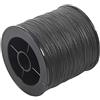 Hundnsney 500M 50Lb Colorato Multifilamento PE Linea di Pesca (Nero)