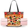 kkvhhyuo Borsa per tappetino da yoga, da donna, con tasca per tappetino, grande borsa da palestra, borsa a tracolla per pilates, allenamento, viaggi, ufficio (albero di arancio)
