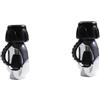 Tuminita 2X 300Bar 4500Psi DIN Un Giogo Regolatore Adattatore Scuba Diving Tank Valvola di Riempimento Ad Alta Pressione DIN Station con Tappo Antipolvere