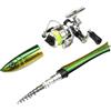 Generic Canna da pesca piccola - stylish Premium Portatile Pocket Pen e, Mulino Combo Compatto Canna da pesca per laghetti da | Multipurpose Outdoor Indoor Utility