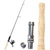 Générique Canna da mosca esca - Maniglia per canna da pesca, Maniglia in metallo, design sedile mulinello in metallo, canna leggera | Roding | Kit accessori per canne da pesca per lago