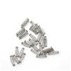 Kivivaka 100Pcs Amo da Pesce Spring Bait Feeder Lure Trap Tackle Accessori in Acciaio Inox Design Filo di Acqua Dolce Pesca In Acqua Salata S per M per L