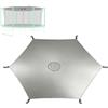 DASHIELL Copertura Superiore Trampolino | Telo Impermeabile Resistente Ombreggiante,Copertura a Tenda da Trampolino | per Esterno Bambini Cortile Giochi Corte Giardino Patio Prato