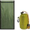 Tsophreniq Bivvy Bag Pellicola di Alluminio Sopravvivenza Sleepings Bag Tubo Caldo Tenda di Sopravvivenza Bivvy, Coperta Termica a Tenuta