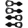 Tsophreniq Staffe per canna da pesca Gasketand Guarnizione di ricambio Supporti per canna da pesca Tappo di tenuta per kayak Barche Accessori da pesca Tappo per supporto da pesca