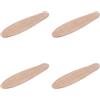 Tuminita 4pz 22 Pollici Blank Skateboard Deck Natural 55.5X15Cm Maple Banana Scorrevole Cruising Skating Single Rocker Board Deck DIY