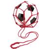 syayw Borsa sportiva in rete per palloni, con coulisse, resistente, per calcio, pallavolo, portatile, con cordoncino, multifunzionale, per pallacanestro e tennis all'aperto