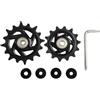 VIRELLO Pulegge deragliatore posteriore, kit ruota guida 14T+16T per SRAM GX AXS Eagle 12 velocità, cuscinetto in acciaio nylon alluminio, cambio silenzioso, nero