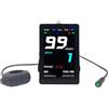 Hoppipola Display per bici elettrica Bafang DPC101 per motori CAN M510, M560, M620 e UART BBS02 G340 HD, schermo a colori con due temi, sistemi motore centrale da 250 W-1000 W