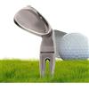 Generic Strumento di riparazione divot, strumento di riparazione divot pallina da golf in metallo | da golf leggeri antiscivolo per allenamento nei tornei