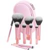 Générique Set Di Spazzole Trucco Da Viaggio - Cocorers In Polvere Di Fondotinta | Pennelli Cosmetici Per I Viaggi | Maniglie Ergonomiche Antiscivolo Morbide Strumenti Di Bellezza Portatili Per