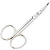 Premax - 15004 - Classica Collection Forbici Pelli - Lama Retta - Acciaio - Nichelate - Made in Italy
