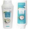 Glenova Cosmetics Kit Capelli Shampoo Balsamo con Olio di Cocco