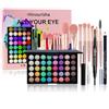 Hinourisha Set di Trucchi, Tutto in Uno Trucchi Set per Occhi, 40 Colori Palette di Ombretti con Mascara Matita per Eyeliner Sopracciglia Pennelli, Set Regalo Trucco Occhi Completo,MakeUp Regalo Set#2