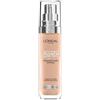 L'Oreal Paris L'Oréal Paris Fondotinta Liquido, Incarnato Uniforme e Illuminato, Finish Naturale, Per Tutti i Tipi di Pelle, Formula con Acido Ialuronico, Accord Parfait, Tonalità: 4.5N True Beige, 30 ml