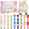 Teokantz Creme Mani Set Regalo, 20 Pezzi 30g Mini Crema Mani, Crema Mani Riparatrice, Regalo Donna per Compleanno, Festa della Mamma, San Valentino, Natale