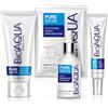 BIOAQUA 4in1 Trattamento Dell'Acne del Viso Macchie di Rimozione della Cicatrice Brufoli Crema all'olio Maschere Segni Macchie Idratante 100 g + 30 g + 30 ml + 4 pezzi X 30 g