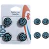 Generic Copri-levette in morbido silicone per Steam Controller 2 11 copri-levette antiscivolo su misura, copri-pulsanti ergonomici per una maggiore precisione, comfort e protezione, Blu
