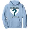 Mademark Chiedimi di Medicare - Ho risposte! Felpa con Cappuccio, Unisex per Adulti, Rosa Acceso, S