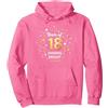 Mademark 18 Anni di Brillante Brillante Regalo di Compleanno Felpa con Cappuccio, Unisex per Adulti, Asfalto, S