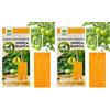 Albagarden - Trappola Cromotropica Arancione Per Mosca Bianca - Adesiva A Doppia Forza - Pannelli Cattura Insetti, Trappole Anti Insetti X 5 Pz (Confezione da 2)