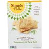 Simple Mills Cracker Di Farina Di Mandorle Senza Glutine Al Rosmarino E Sale Marino