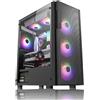 TitanFusion PC di gioco Core i5-12400F, GeForce RTX 3060, B610, 8GB RAM DDR4 3200MHz, 500GB NVMe SSD, P550W, 5 ventilatori RGB, WIFI, PC di gioco e creazione potente
