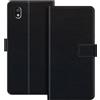 ESACMOT Custodia Portafoglio in Pelle Compatibile con Bigme HiBreak Pro Flip Cover con Porta Carte e Supporto, Chiusura Magnetica, Custodia Folio Antiurto (Nero)