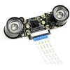Waveshare IMX219-77IR Camera Module Supports NVIDIA Jetson Nano Developer Kit with IMX2198 Sensor 8 Megapixels Infrared Night Vision 77° FOV 3280 × 2464