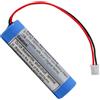 Winfox Batteria agli ioni di litio da 3,7 V, 2600 mAh, con connettore XH2,54, batteria ricaricabile agli ioni di litio per torce, controllo remoto, giocattoli e dispositivi elettronici