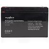 Nedis Batteria ricaricabile al piombo acido, 6 V, 10000 mAh