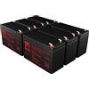 T6 Power Batteria per Eaton 5PX 3000i RT3U, VRLA, 12 V