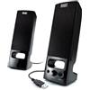 Hercules Xps 35 Sistema Altoparlanti 2.0 USB, Potenza Totale 3 Watt RMS, Picco di Potenza 6 Watt