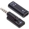 chenyang Confezione da 2 adattatori da USB C a 3,5 mm, per cuffie Hi-Res 16 bit, 48 kHz, qualità audio HiFi con chip DAC