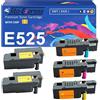 Tito-Express EcoSerie E525w Compatibile con Toner Dell E525 E 525 525w Multipack Cartucce Nero Ciano Giallo Magenta Confezione da 5