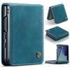FMPCUON Cover per Samsung Galaxy Z Filp 7 Custodia in Pelle Premium Flip Case Verde Antiurto, Portafoglio, RFID Blocking, Carta Fessura, Supporto Stand