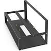 MJZYP 6/8 GPU Steel Open Air Miner Mining Frame,Minatore di Alluminio Mining Case, Mining Case Telaio Mining ETH/ETC/ZEC Ether Accessori No Fan E No GPU