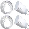 suohong Caricatore rapido da 20 W per iPhone 14 Pro Max [certificato MFi] iPhone USB C caricatore rapido originale con cavo di ricarica da 2 m per iPhone 14/13/12/11/Pro Max/Mini/SE/Xr/Xs/iPad Lightning