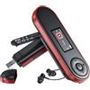 ODEJOI Lettore MP3 64GB Bluetooth 5.3, Chiavetta USB Plug & Play, Ultra-leggero 28g, Pulsanti Fisici per Controllo alla Cieca, Clip Sportiva per Corsa, Riproduzione per Cartelle, Radio FM, Registratore