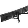 VIVO Tripla LCD computer scrivania del monitor del basamento del supporto VESA - nero regolabile in inclinazione, rotazione, e la rotazione si adatta a tre (3) schermi 13-32 (stand-V103)