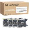 RSENSO LC1280 LC1280XL Cartuccia D'inchiostro Di Ricambio Compatibile Per Brother MFC-J5910DW MFC-J6510DW MFC-J6710DW MFC-J6710DW MFC-J6910DW 4Pack Black