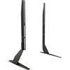 RICOO Supporto TV da tavolo FS512 Televisore 30-65 (76-165 cm) Staffa universale Piedistallo televisione LED/LCD/Curvo VESA 200 x 200-800 x 400 Nero