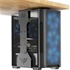Kalyfhng Supporto per PC sotto la scrivania, supporto per PC con capacità di carico di 35 kg, regolabile in altezza (34-65 cm), supporto universale per computer, per ufficio, casa e posto di lavoro