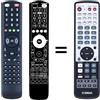 TCNOUMT Telecomando di ricambio WF75640, adatto per Yamaha Digital Sound Audio/Video Receiver YSP-800 YSP-1000