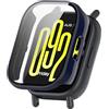 YKNIUFLY Cover Compatibile con Xiaomi Redmi Watch 5 Active, PC + Schermo Temperato Pellicola Integrata, Cassa Dell'orologio Anticaduta e Antigraffio.(Blu Inchiostro)